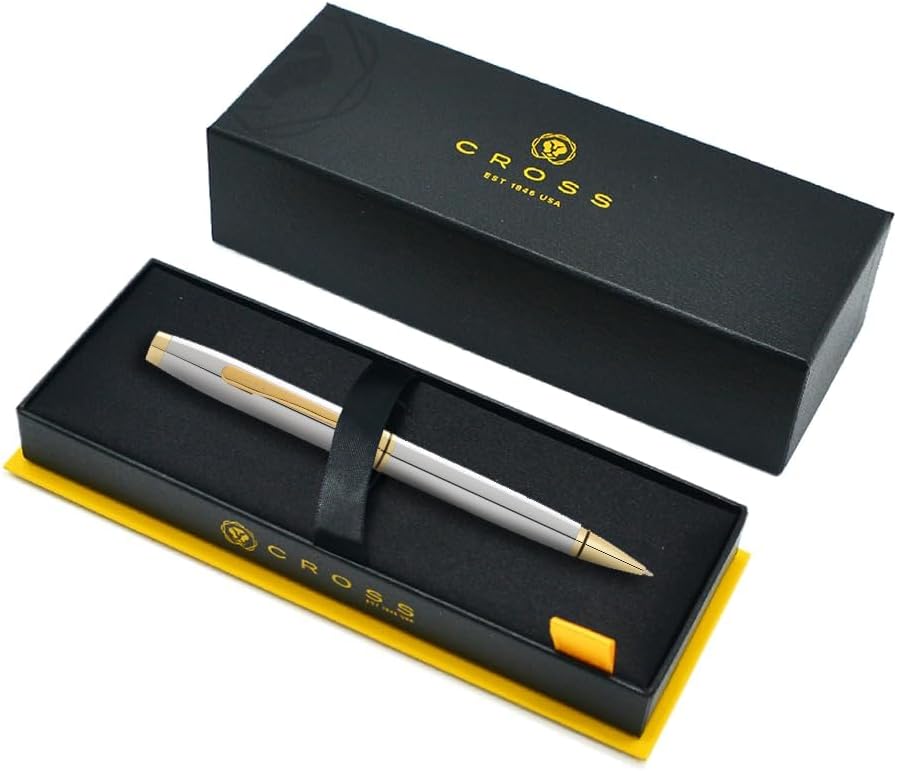 Cross Coventry Pen Ballpoint - Black/Chrome Lacquer