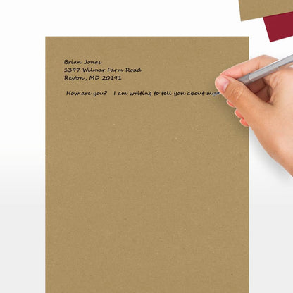 LUXPaper 8.5" x 11" Paper | Letter Size | Pastel Canary Yellow | 60lb. Text | 50 Qty