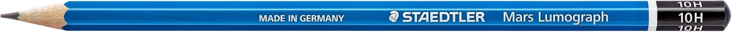 STAEDTLER Mars Lumograph 2B Graphite Art Drawing Pencil, 6 Pencils