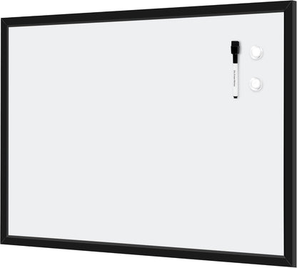 Amazon Basics Magnetic Dry Erase Whiteboard, 36 x 48-inch, Aluminum Frame, Silver/White, Easy to Install