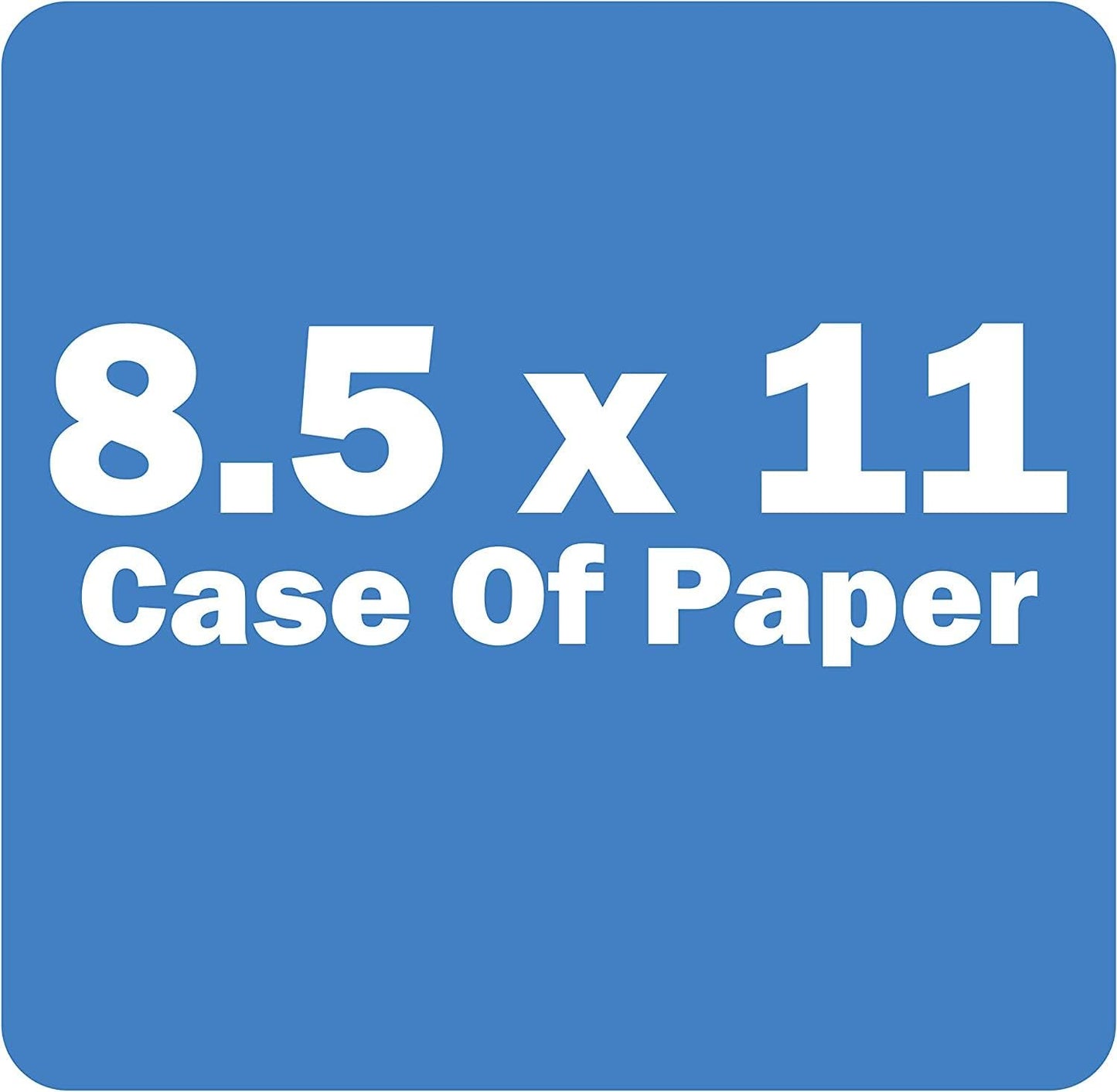 Multipurpose Copy and Print Paper, 8.5 x 11, 92 Bright, 20lb – 1 Truckload, 21 Pallets / 840 Cases (4,200,000 Sheets)