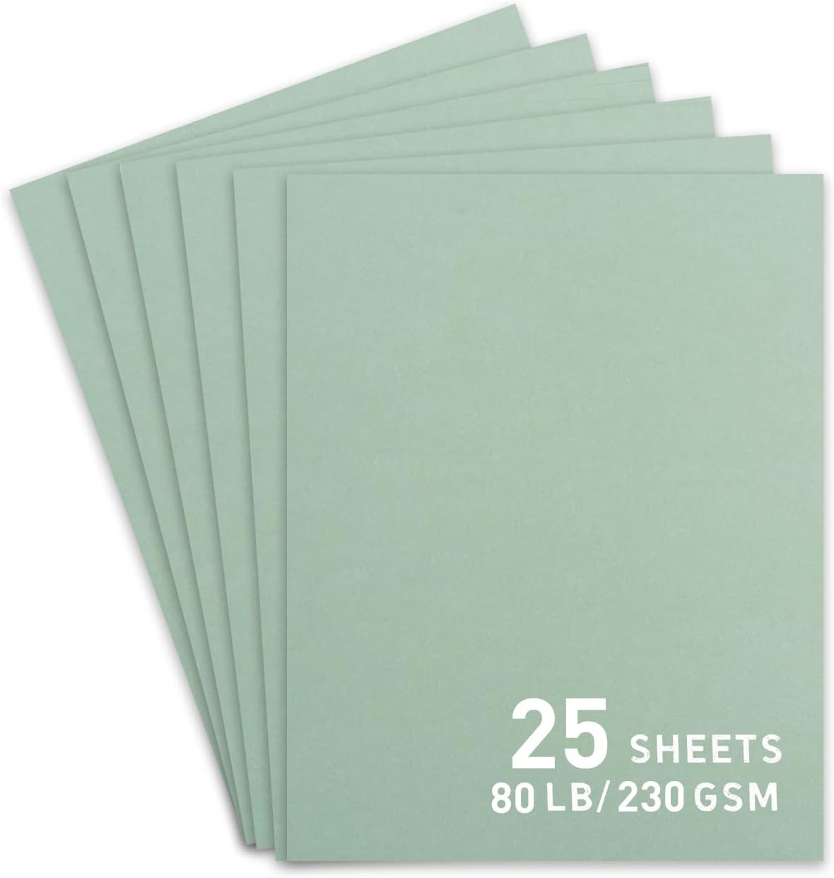 25Sheets Black Cardstock Paper, 8.5 x 11 Card stock for Cricut…