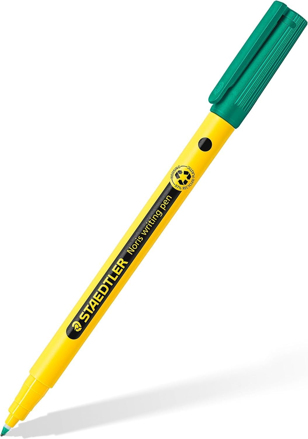 STAEDTLER 307 Noris Writing Pen - Handwriting Pens - 0.6mm Line Width - Ideal for School, Work, Office, etc (Blue)
