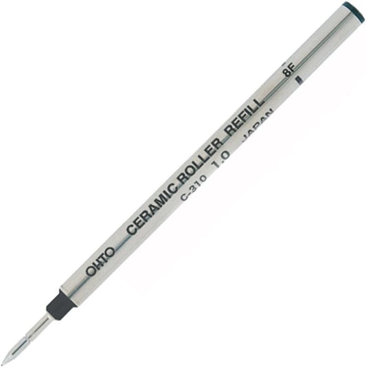 OHTO C-310P Ceramic Roller Ball Pen Refill - 1.0 mm - Black