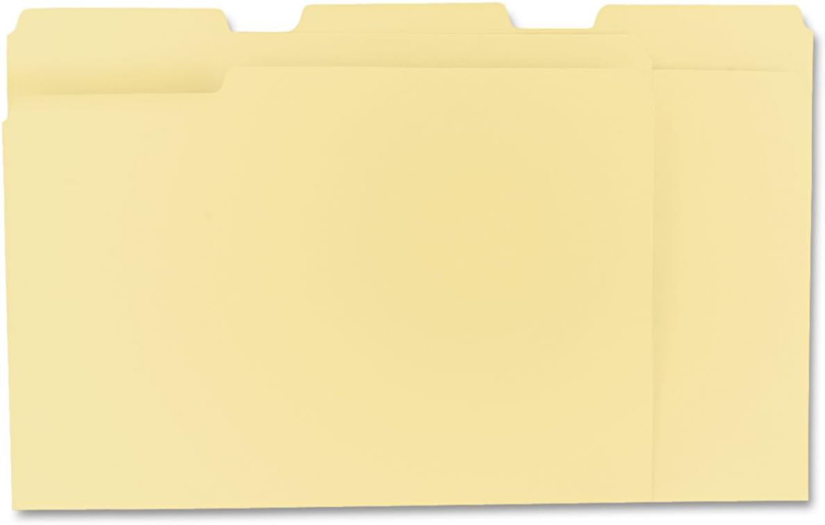 Smead File Folders Letter Sized, 1/3-Cut Tab, Assorted Positions, Letter Size Manila Folders, 200 Per Box