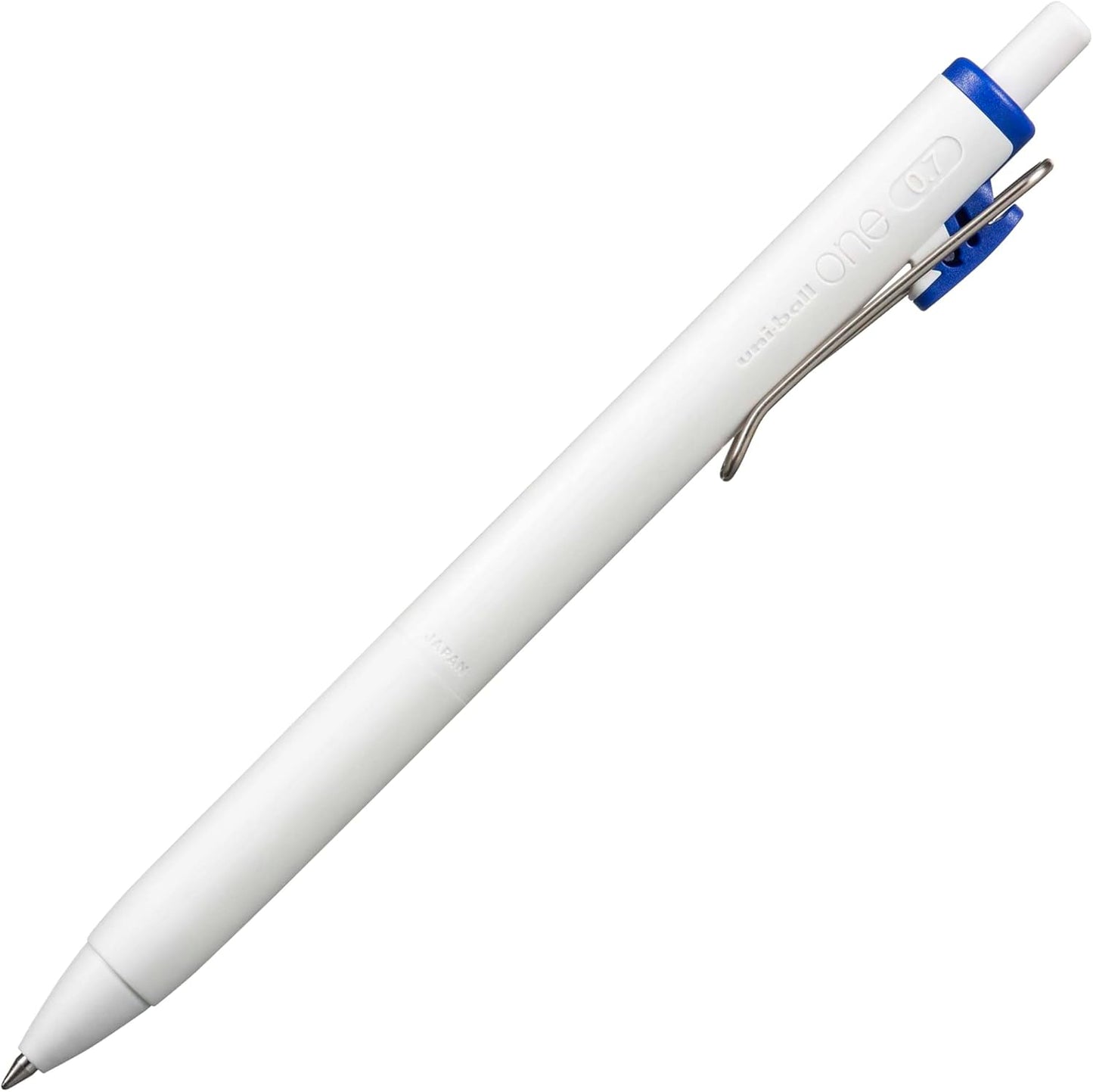 Uni-Ball One Black Retractable Gel Pens 4 Pack with Medium Points, Uni-Ball Click Pens are Fraud Proof and the Best Office, School, and Bible Pens
