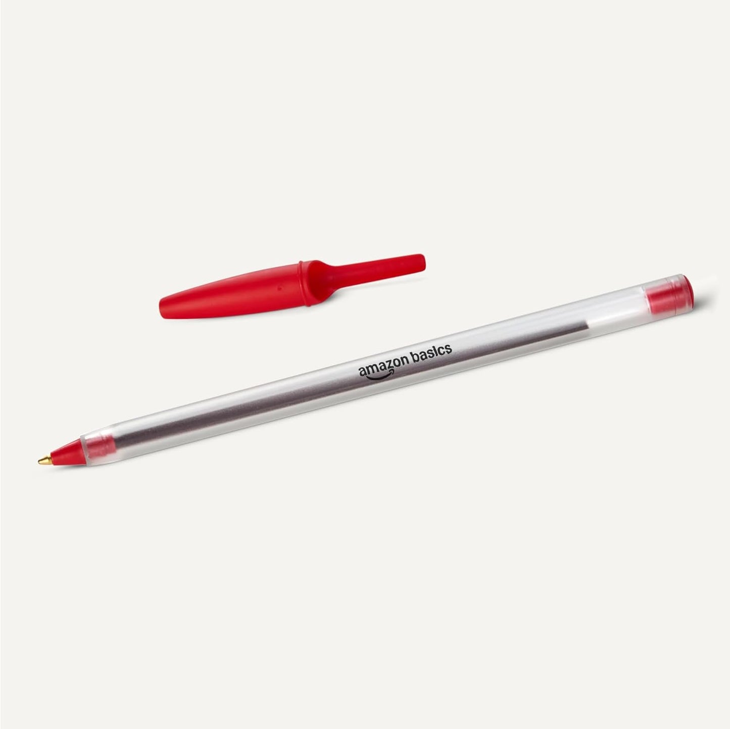 Amazon Basics Ballpoint Pens, Medium Point 1.0mm, Blue Ink, 144-Pack
