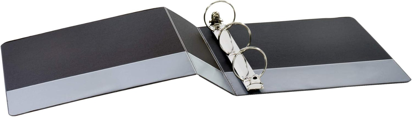 Cardinal Binder Performer with ClearVue Covers, 1.5" Round Rings, 350-Sheet Capacity, White