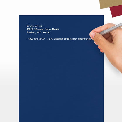 LUXPaper 8.5" x 11" Paper | Letter Size | Pastel Canary Yellow | 60lb. Text | 50 Qty