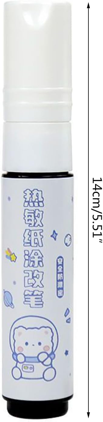 Eraser Pen Thermal Paper Correction Liquid Pen Quick Drying Correction Fluid for Identity Information Shipping Address