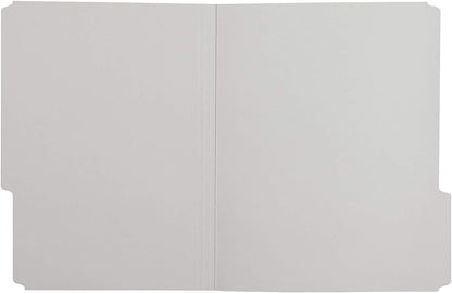 Amazon Basics Manila File Folders, Letter Size, 1/2 Tab in Left and Right Positions, 8.5" x 11", 36-Pack