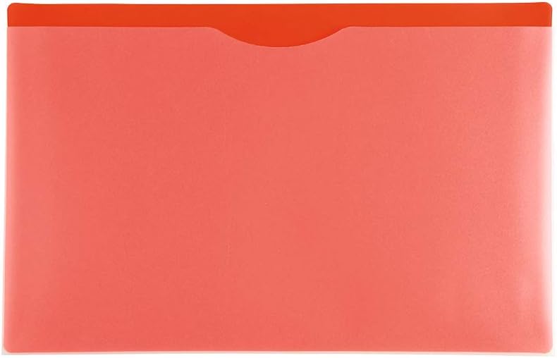 Filexec, File Jacket, Legal Size, Red, Pack of 5 (50324-37152)
