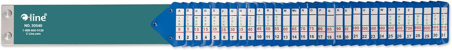 All-Purpose Document Sorter, 2.5 x 23.5 Inch, Blue (30526)