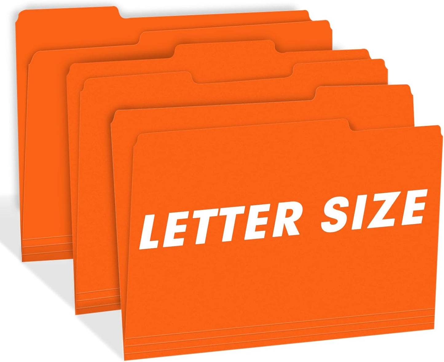 File Folder, RAZCC 150 Pack 1/3 Cut Tab File Folders Letter Size, Manila Folders, Folders with Tab, Great for Organizing and Easy File Storage