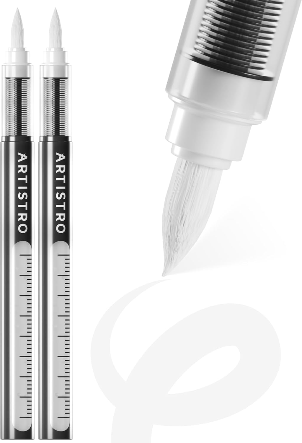 ARTISTRO 2 Gold Acrylic Paint Markers - 0.7mm Extra Fine-Tip Metallic Paint Pens - Perfect for Crafting, Art Projects, & More
