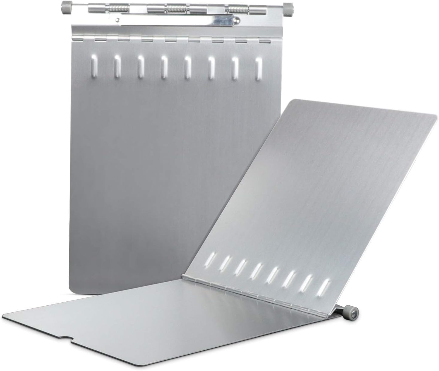 Metal Clipboard, Contractor Heavy Duty Aluminum Clipboard with High Capacity Clip, Rust-Proof Plate for Letter Size and A4 Paper Sheet, Supplies for Office, Jobsite, Medical, School, Law Enforcement