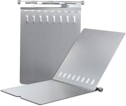 Metal Clipboard, Contractor Heavy Duty Aluminum Clipboard with High Capacity Clip, Rust-Proof Plate for Letter Size and A4 Paper Sheet, Supplies for Office, Jobsite, Medical, School, Law Enforcement