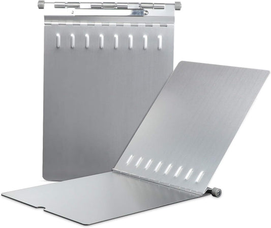 Metal Clipboard, Contractor Heavy Duty Aluminum Clipboard with High Capacity Clip, Rust-Proof Plate for Letter Size and A4 Paper Sheet, Supplies for Office, Jobsite, Medical, School, Law Enforcement