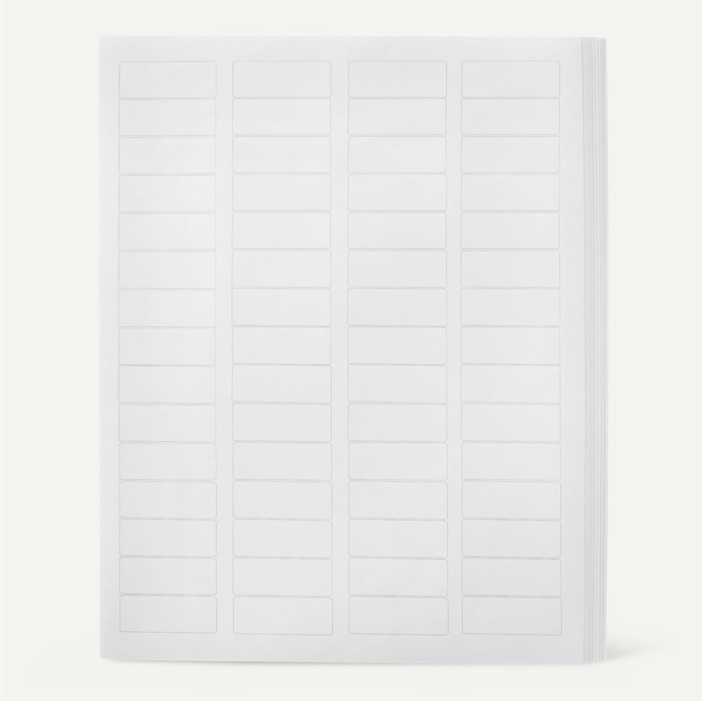 Amazon Basics Printable Address Labels, White, 1" x 2-5/8", 3000 Blank Mailing Labels