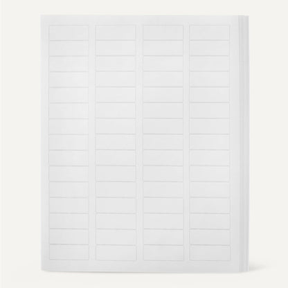 Amazon Basics Printable Address Labels, White, 1" x 2-5/8", 3000 Blank Mailing Labels