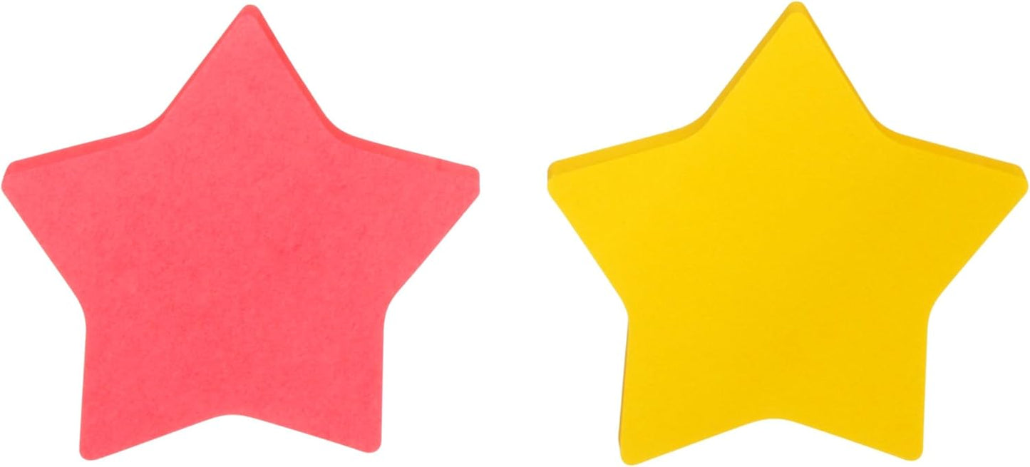 Post-it Notes, Daisy Shape, Assorted Colors, 2.6x2.6 in, 2 Pads, 75 Sheets/Pad (7350-DSY)