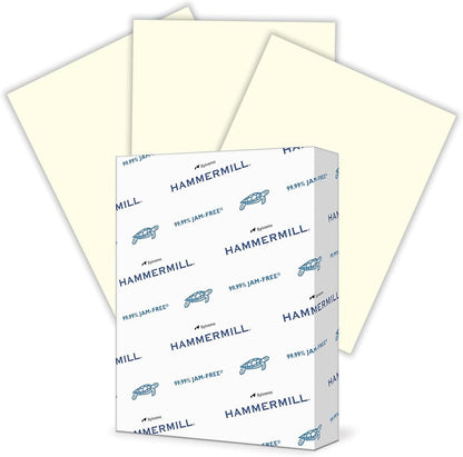 Hammermill Colored Paper, 24 lb Blue Printer Paper, 8.5 x 11 - Made in the USA, Pastel Paper, 103671R-1 Ream (500 Sheets)