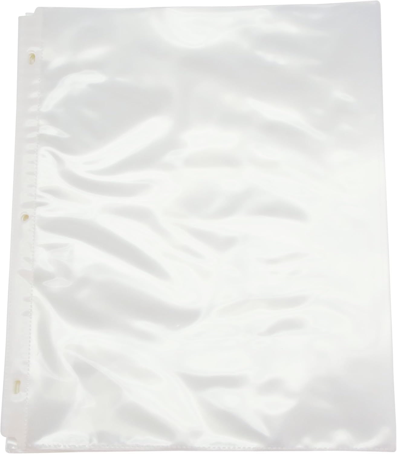 School Smart Top Load Heavyweight Polypropylene Non Glare Sheet Protectors - Pack of 50 - Clear - 084904