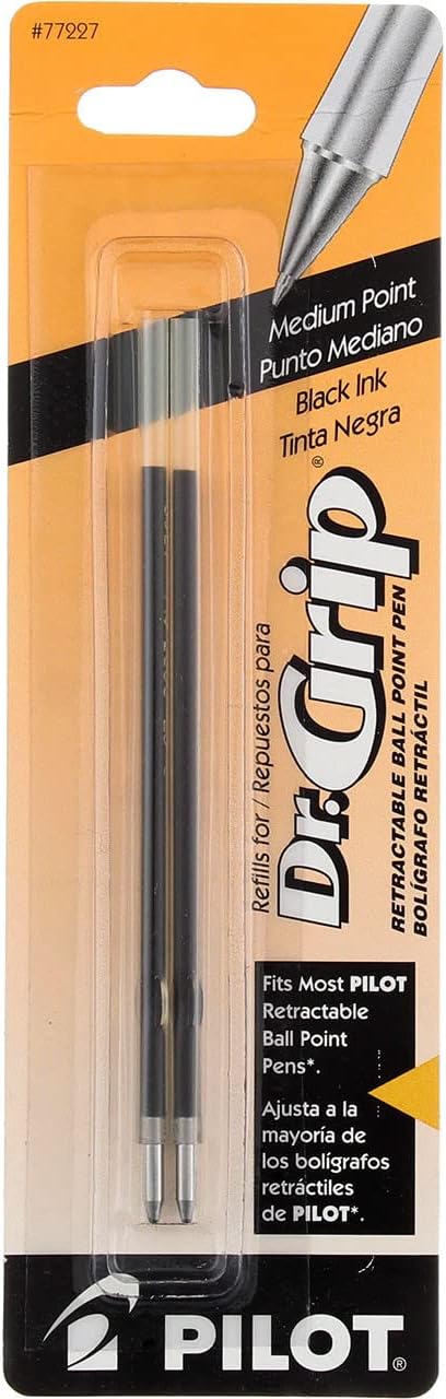 Refill, Better / Easytouch / Dr Grip Retract Ballpoint, Medium, 2/Pack [Set of 5]