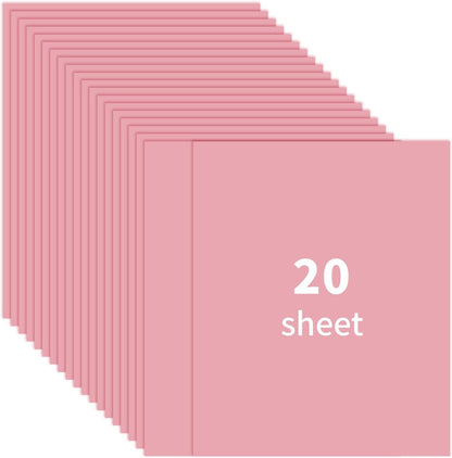 20 Sheet Paver Red/Wine/Burgundy Cardstock, 8.5x11", 250gsm Thick Paper,Heavyweight 92lb Cardstock for DIY Projects,Scrapbook Supplies,Invitations,Business Cards
