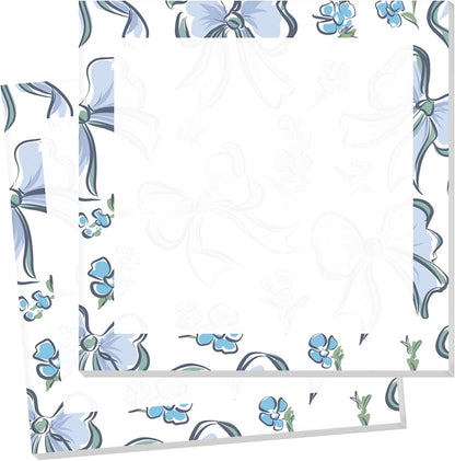 Sticky Notes 3x3 Inch, 2 Pads Cute Self-Stick Note Pads, Strong Adhesive Notepads for Office, Home, School, Organization and Reminders Watercolor Wildflowers