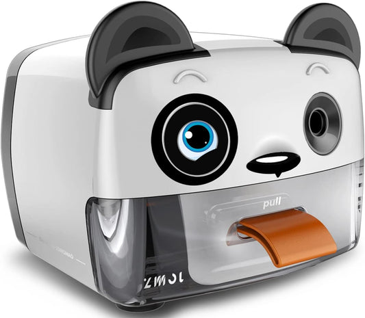 ZMOL Heavy Duty Electric Pencil Sharpener for Classroom,Cute Pencil Sharpener Plug in for Kids,Auto-Stop Pencil Sharpeners Plug in for No.2 / Colored Pencil