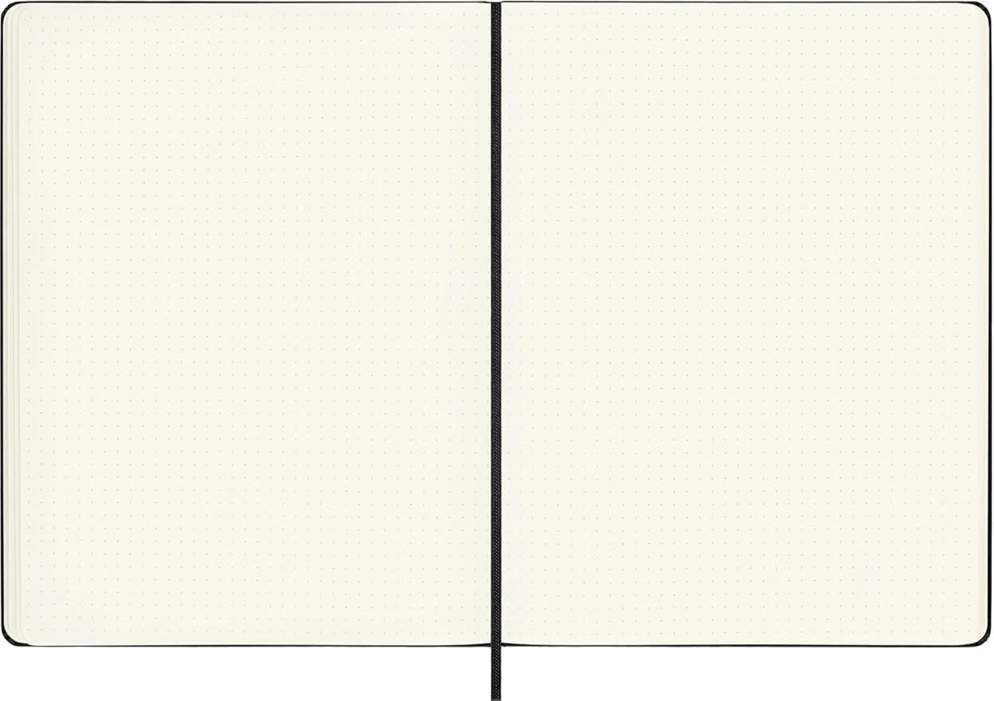 Moleskine Classic Notebook, Large, Squared, Red, Hard Cover (5 x 8.25)