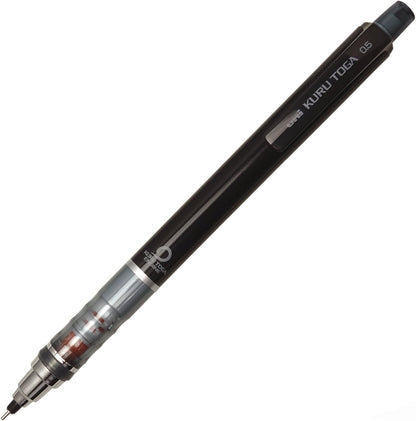 uni Kurutoga Mechanical Pencil Standard, 0.5mm, Black (M54501P.24)