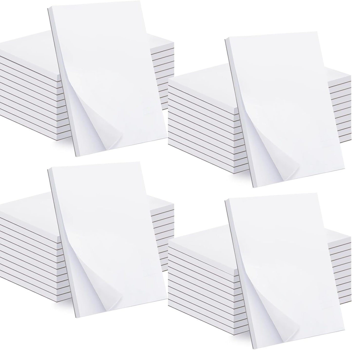 Beieverluck 40 Pack Note Pads 4x6, Small Notepads Memo Pads, 50 Sheets Per Note Pad, Blank Scratch Pads Mini Notepad for Grocery Shopping To Do Lists Writing Quick Notes Work Home Office