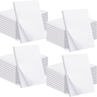 Beieverluck 40 Pack Note Pads 4x6, Small Notepads Memo Pads, 50 Sheets Per Note Pad, Blank Scratch Pads Mini Notepad for Grocery Shopping To Do Lists Writing Quick Notes Work Home Office