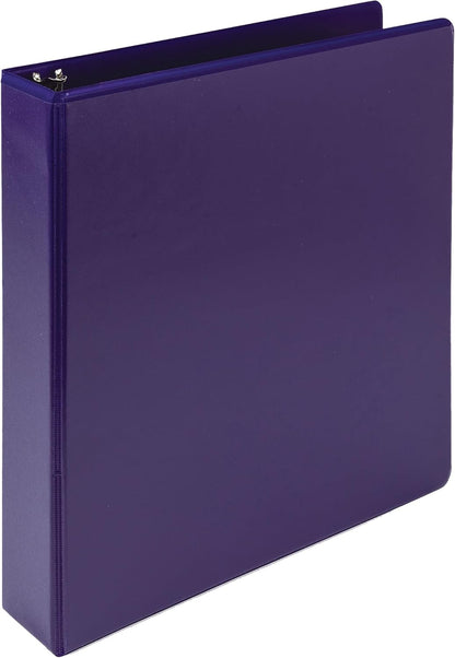 Samsill Plant-Based 2 Inch Durable Round Ring, View Binder, Eco-Friendly, USDA Certified Biobased, Single, Turquoise