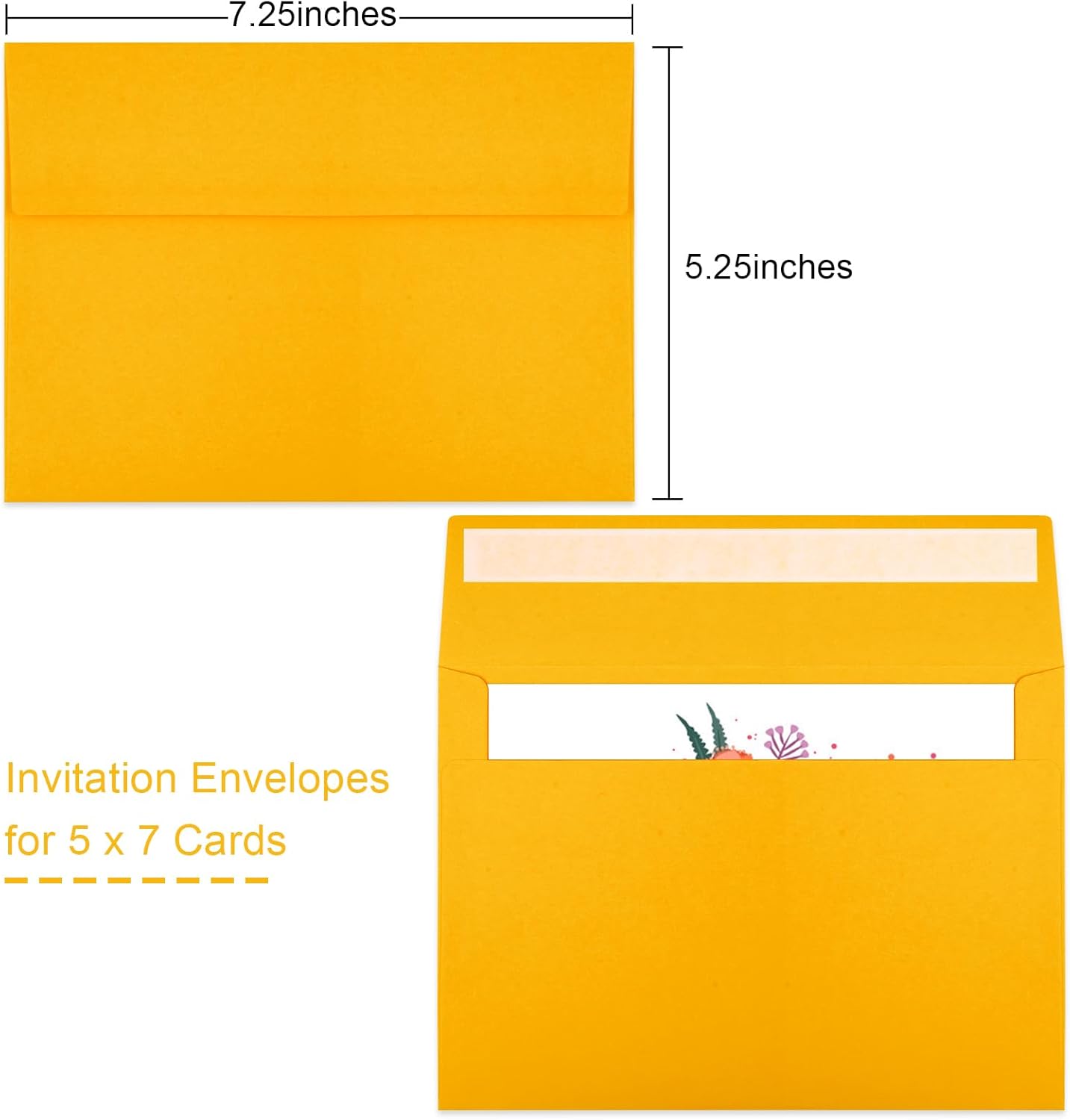 Joyberg 72 Packs #10 Envelopes, Business Envelopes, Envelopes Self Seal, Security Envelopes, Peel and Seal Closure, Size 4-1/8 X 9-1/2 Inches, White, 26LB