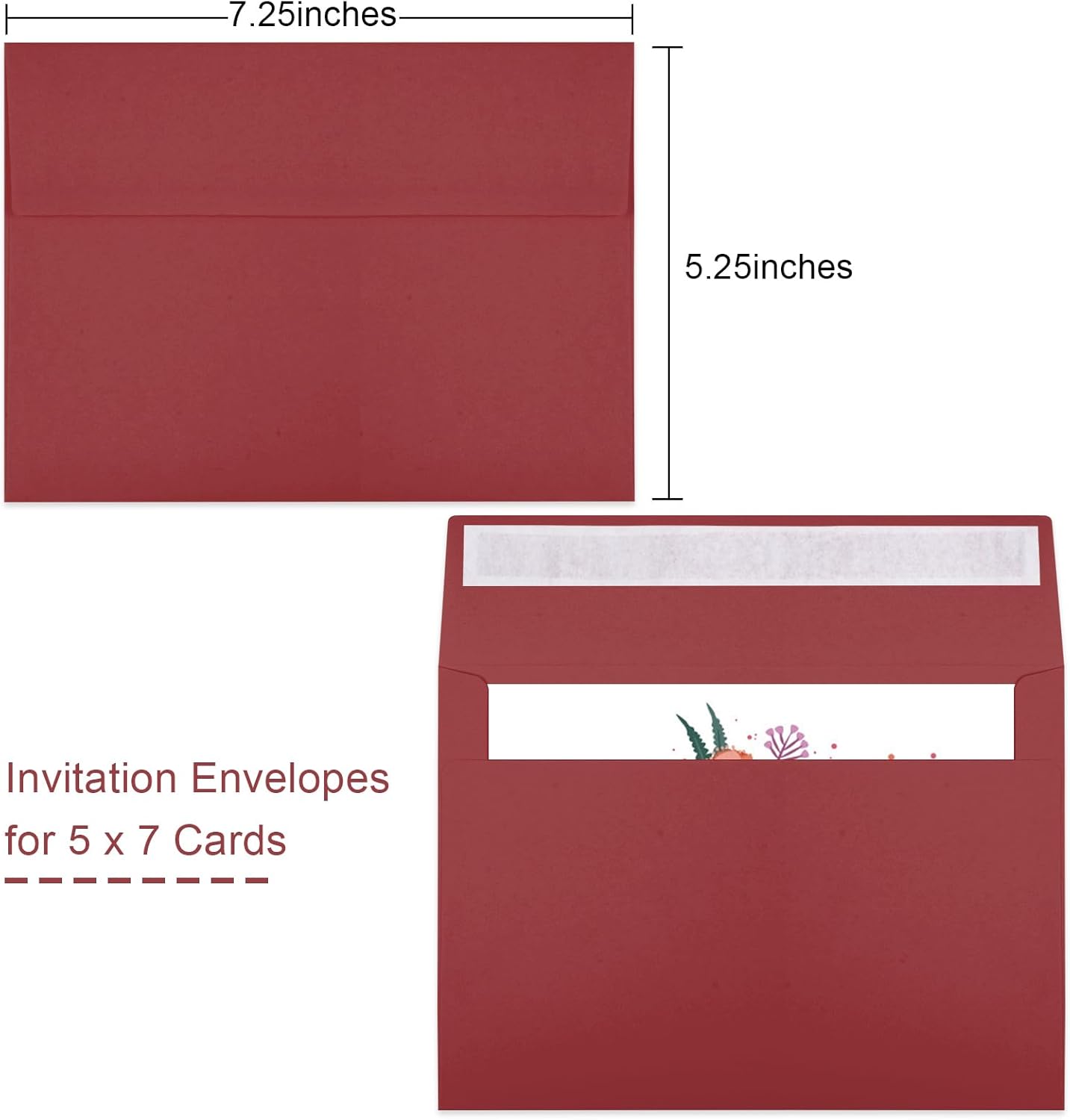 Joyberg 72 Packs #10 Envelopes, Business Envelopes, Envelopes Self Seal, Security Envelopes, Peel and Seal Closure, Size 4-1/8 X 9-1/2 Inches, White, 26LB