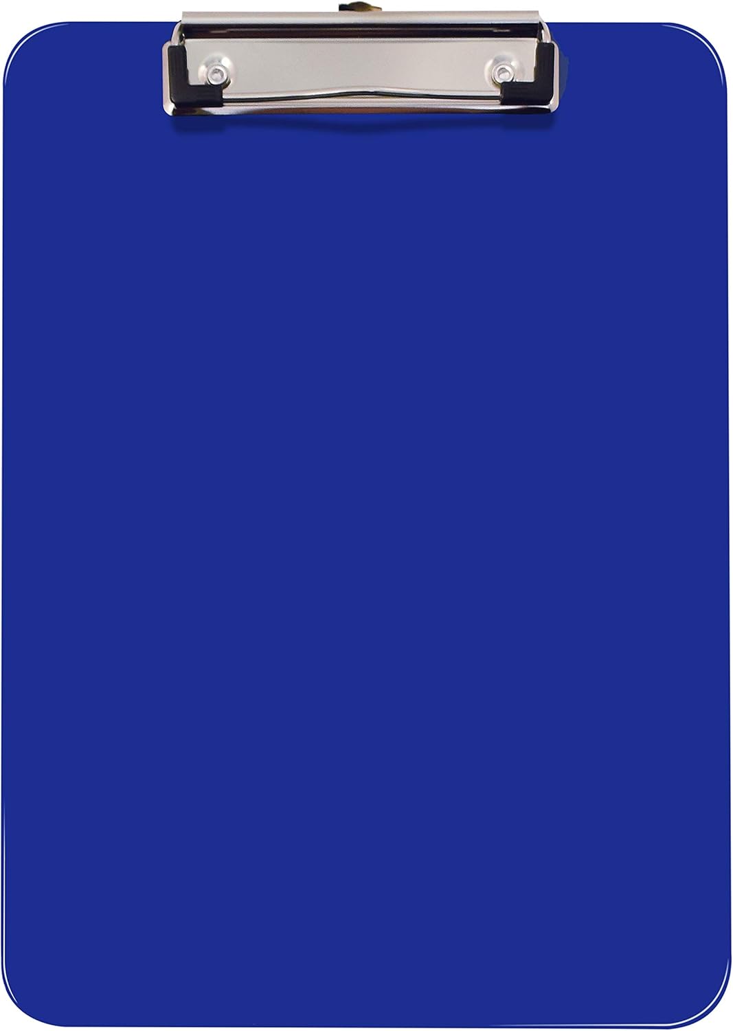 Better Office Products Black Plastic Clipboards, 12 Pack, Durable, 12.5 x 9 Inch, Low Profile Clip, Black, Set of 12