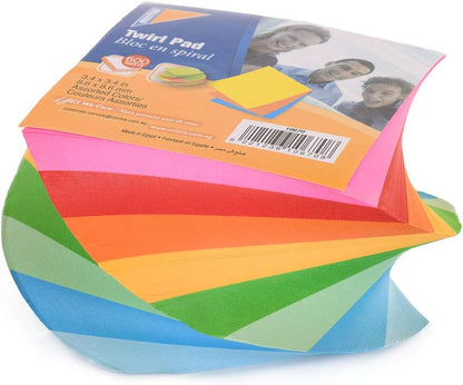 Mintra Office Memo Pads (1pk, Memo Cube - White)