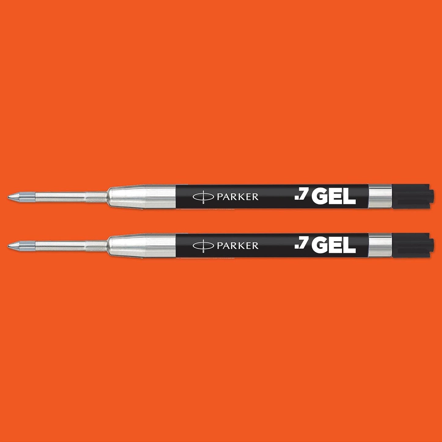 Parker Jotter Originals Gel Pen Refills | Smooth Blue Gel Ink Refills | Medium Tip (0.7mm) | 2 Count
