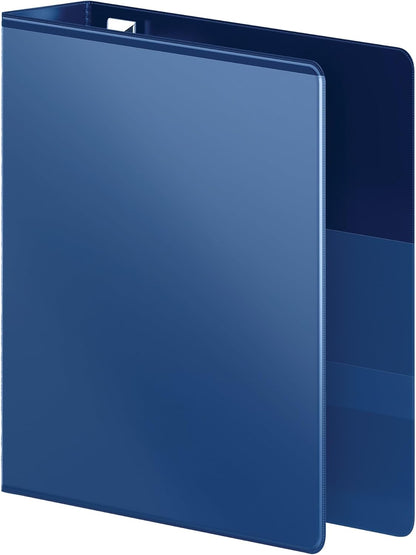 Wilson Jones 3 Ring Binder 4 Inch, Ultra Duty D-Ring View Binder with Extra Durable Hinge, Customizable, Black (W86641)
