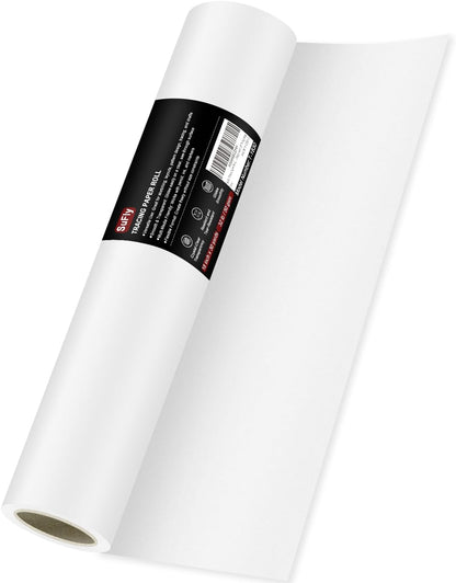Tracing Paper for Drawing, 9 X 12'' Tracing Paper Pad, 75 Sheets Transparent Vellum Paper for Tracing Pads, 38lb/60gsm Translucent Trace Pad for Pencil Sketching, Image Tracing.