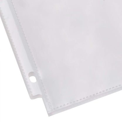 Amazon Basics Heavy Duty Sheet Protectors for 3 Ring Binder, Top Loading, Clear Plastic, 8.5 x 11 inch, 500-Pack