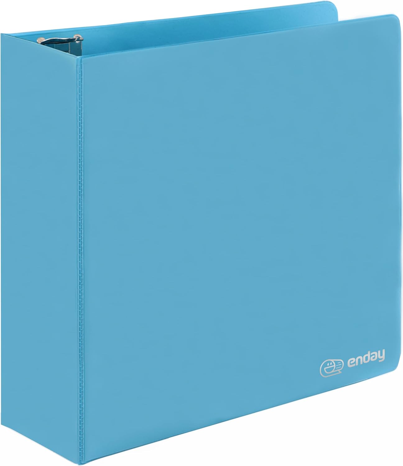 3 Inch Binder 3 Ring Binders Green, Slant D-Ring 3” Clear View Cover with 2 Inside Pockets, Heavy Duty Colored School Supplies Office and Home Binders – By Enday