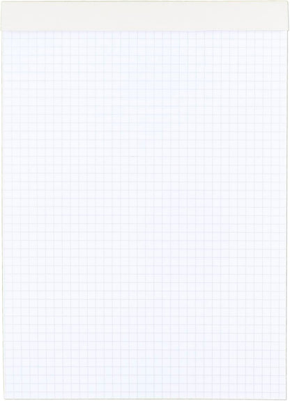 Cambridge Notebook, Quad Ruled, 8-1/2" x 11", 80 Sheets, Writing Pad, Bookbound (59878)