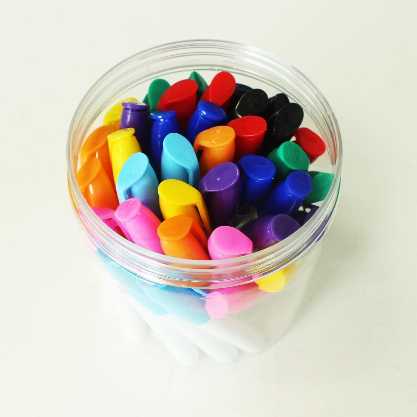 SKKSTATIONERY 36 Pcs Mini Dry Erase Markers, Whiteboard Markers, Marker Pens 3.5'', Black.