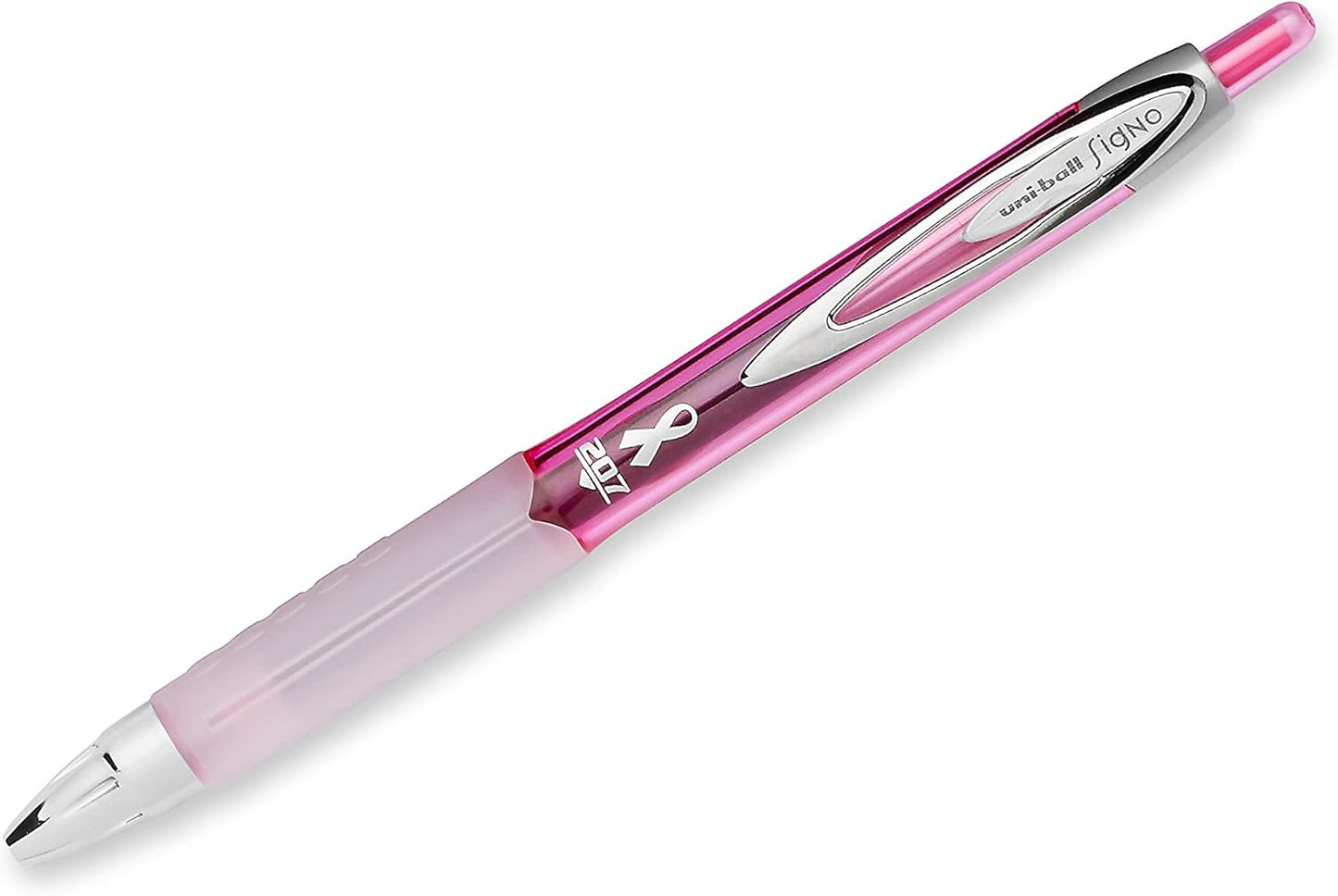 uni-ball 207 Retractable Gel Pens Medium Point, 0.7mm, Black, 12 Pack