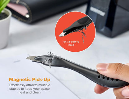 Bostitch Office Professional Magnetic Easy Staple Remover, Black (40000M-BLK)