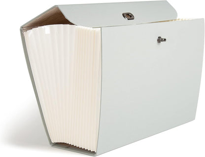 U Brands Fashion Expanding File Folder, Legal Size, 19 Pocket